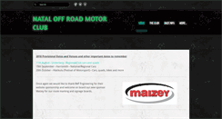Desktop Screenshot of nataloffroad.co.za