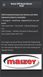 Mobile Screenshot of nataloffroad.co.za